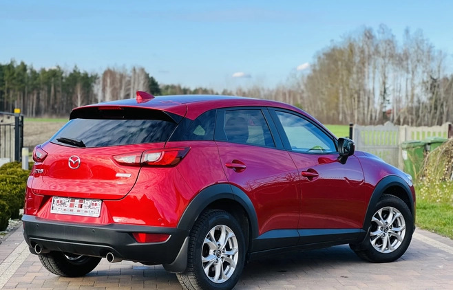 Mazda CX-3 cena 58900 przebieg: 128454, rok produkcji 2016 z Wolbrom małe 562